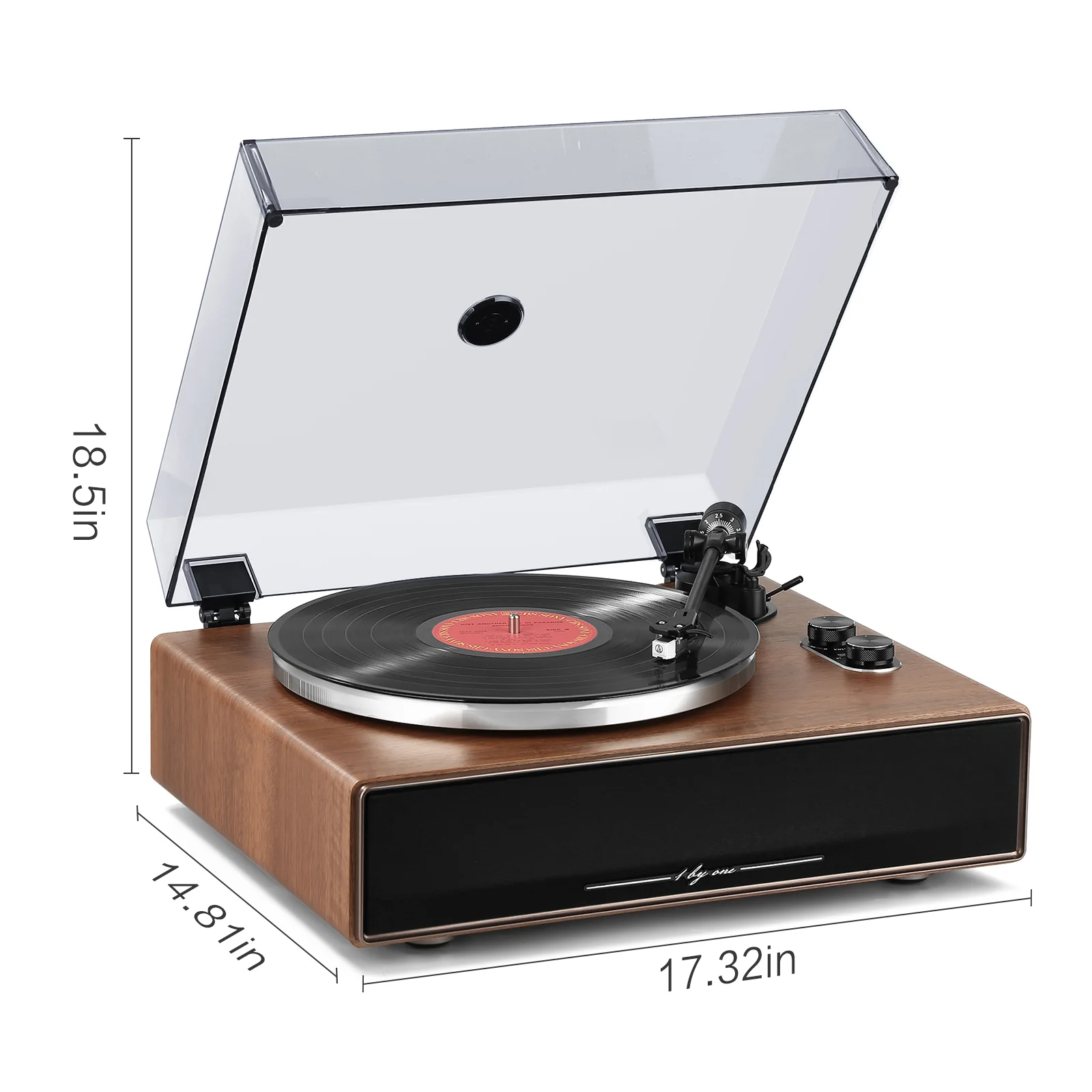 1 by ONE Vinyl Record Player - Image 8