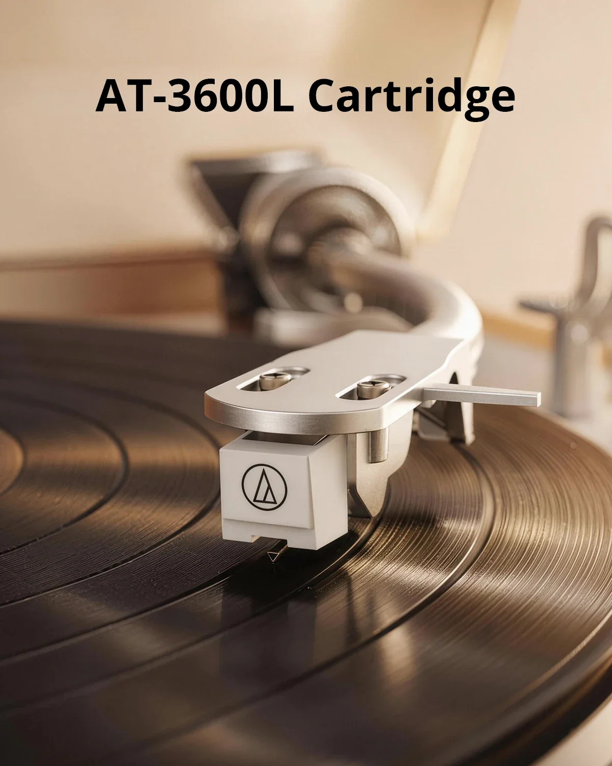 AT03 Automatic Vinyl Record Player with Speakers - Image 6