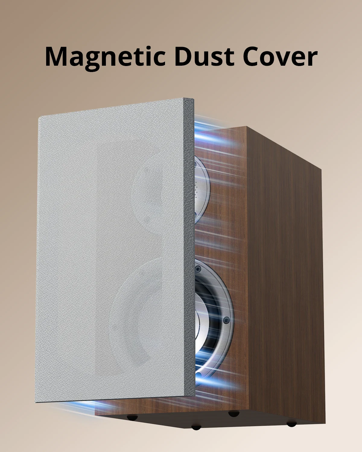 AT03 Automatic Vinyl Record Player with Speakers - Image 8