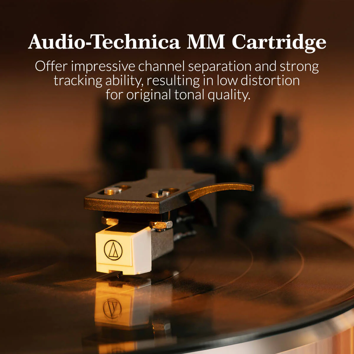 H009 All-In-One Turntable Vinyl Record Player - Image 4